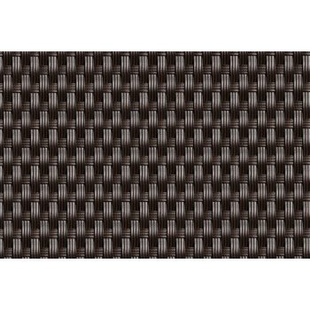   Polyrattan Betekintésgátló korláttakaró, 1400 g/m2, 20mx1,1m, RD02 Sötétbarna