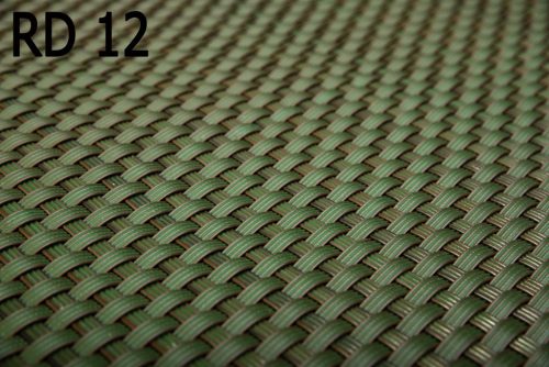 Polyrattan Betekintésgátló korláttakaró, 1400 g/m2, 20mx1,1m, RD12 Zöld