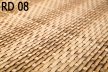 Polyrattan Betekintésgátló korláttakaró, 1400 g/m2, 20mx0,9m, RD08 Szalmasárga