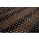 Polyrattan Betekintésgátló korláttakaró, 1400 g/m2, 20mx1m, RD06 Barna Mix