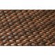Polyrattan Betekintésgátló korláttakaró, 900 g/m2, 40mx1m, RC30 Réz (színű)