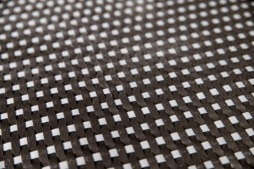 Polyrattan Betekintésgátló korláttakaró, 900 g/m2, 40mx1m, RC32 Fekete-Szürke