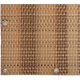 Polyrattan Betekintésgátló korláttakaró rögzítőlyukkal, 1400 g/m2˛, 3mx1m, RD08 Szalmasárga