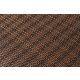 Polyrattan Betekintésgátló korláttakaró rögzítőlyukkal, 900 g/m2˛, 20mx1m cm, RC30 Réz (színű)