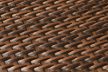 Polyrattan Betekintésgátló korláttakaró rögzítőlyukkal, 900 g/m2˛, 20mx1m cm, RC30 Réz (színű)