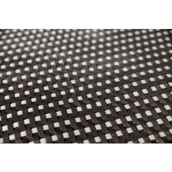   Polyrattan Betekintésgátló korláttakaró rögzítőlyukkal, 900 g/m2˛, 20mx1m cm, RC32 Fekete-Szürke