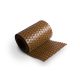 Polyrattan Kerítésbe fűzhető belátásgátló szalag, 1400 g/m2˛, 255x19 cm, RD13 Mézbarna