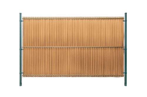 Függőleges kerítéslécek 123cm 50db RD08 Szalmasárga SZETT!