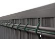 Függőleges kerítéslécek 123cm 50db RD12 Zöld SZETT!