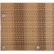 Polyrattan Betekintésgátló korláttakaró rögzítőlyukkal, 1400 g/m2˛, 5mx1m, RD08 Szalmasárga