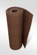 Polyrattan Betekintésgátló korláttakaró, 1400 g/m2, 3mx1m, RD01 Dióbarna