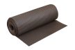 Polyrattan Betekintésgátló korláttakaró, 1400 g/m2, 3mx1m, RD02 Sötétbarna