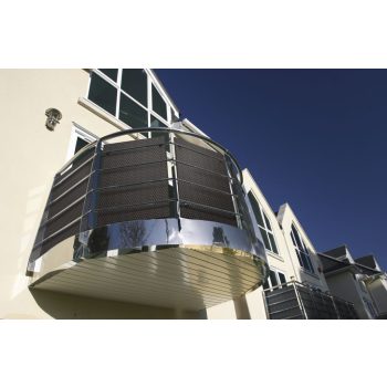   Polyrattan Betekintésgátló korláttakaró, 1400 g/m2, 3mx1m, RD03 Antracit (sötétszürke)