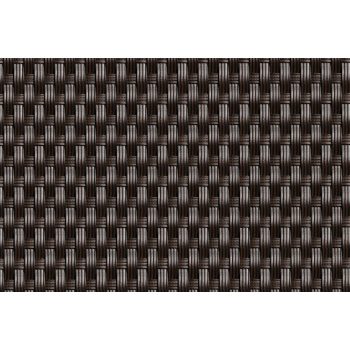  Polyrattan Betekintésgátló korláttakaró, 1400 g/m2, 5mx0,9m, RD02 Sötétbarna