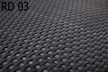 Polyrattan Betekintésgátló korláttakaró, 1400 g/m2, 5mx0,9m, RD03 Antracit (sötétszürke)