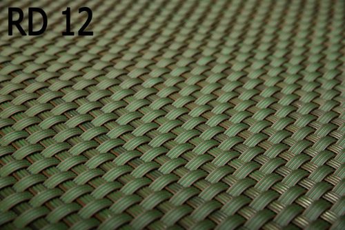 Polyrattan Betekintésgátló korláttakaró, 1400 g/m2, 5mx0,9m, RD12 Zöld