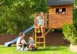 Polyrattan Betekintésgátló korláttakaró, 1400 g/m2, 5mx1m, RD01 Dióbarna