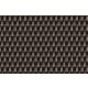 Polyrattan Betekintésgátló korláttakaró, 1400 g/m2, 1m széles, méterre rendelhető, RD02 Sötétbarna