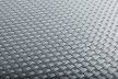 Polyrattan Betekintésgátló korláttakaró, 1400 g/m2, 1,1m széles, méterre rendelhető, RD17 Világosszürke