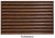 Kerítéspanel Louvre, Vízszintes Vastag panel, Zárt, 120x200x4,5cm, Fahatású dekor